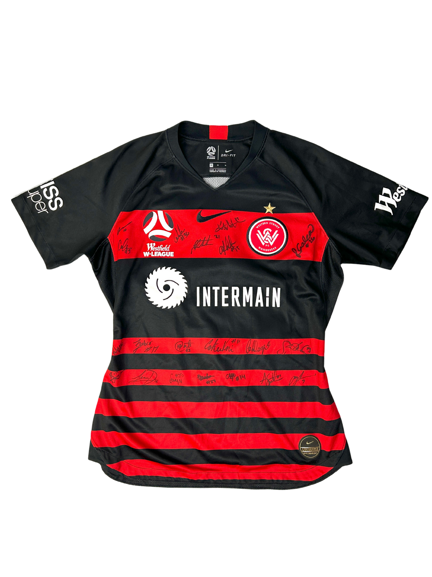 Western Sydney Wanderers Home 'Milivojevic' 2019-2020 Signed Women's M
