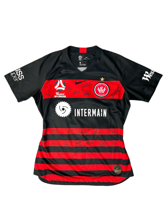 Western Sydney Wanderers Home 'Milivojevic' 2019-2020 Signed Women's M