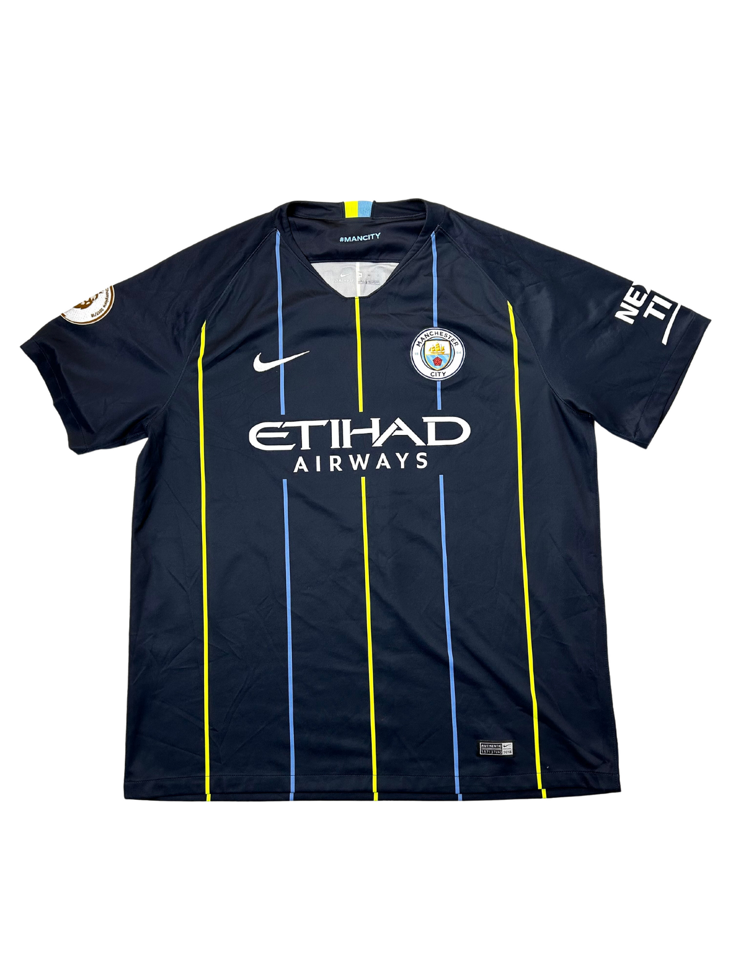 Manchester City Away #19 Sane 2018-2019 XL