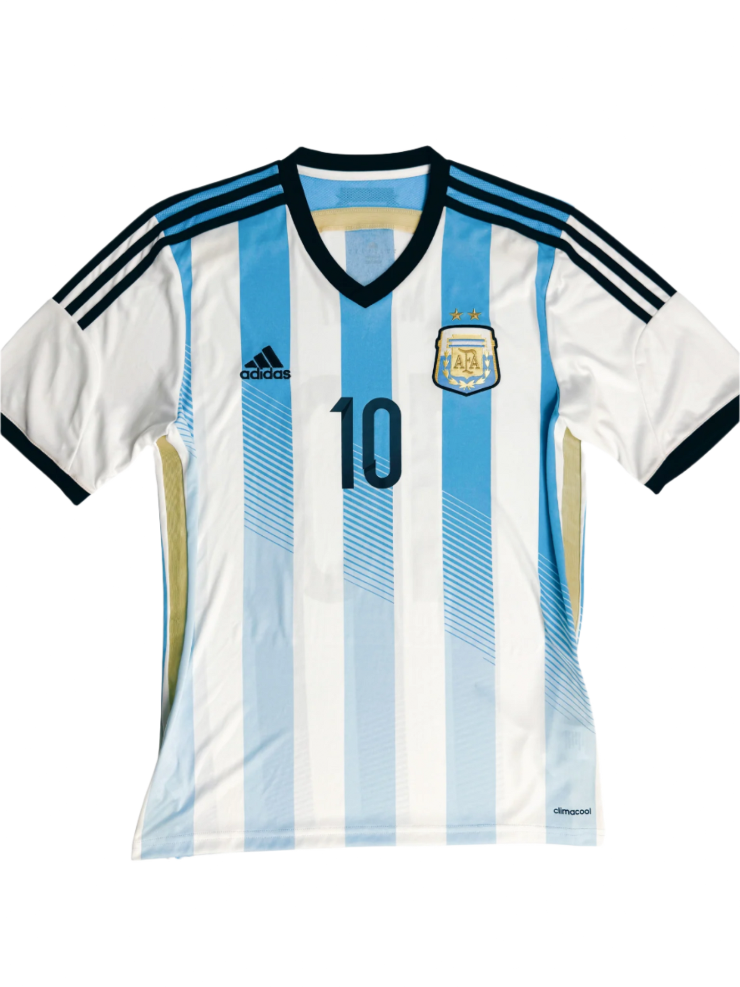 Argentina Home #10 Messi 2014 World Cup M