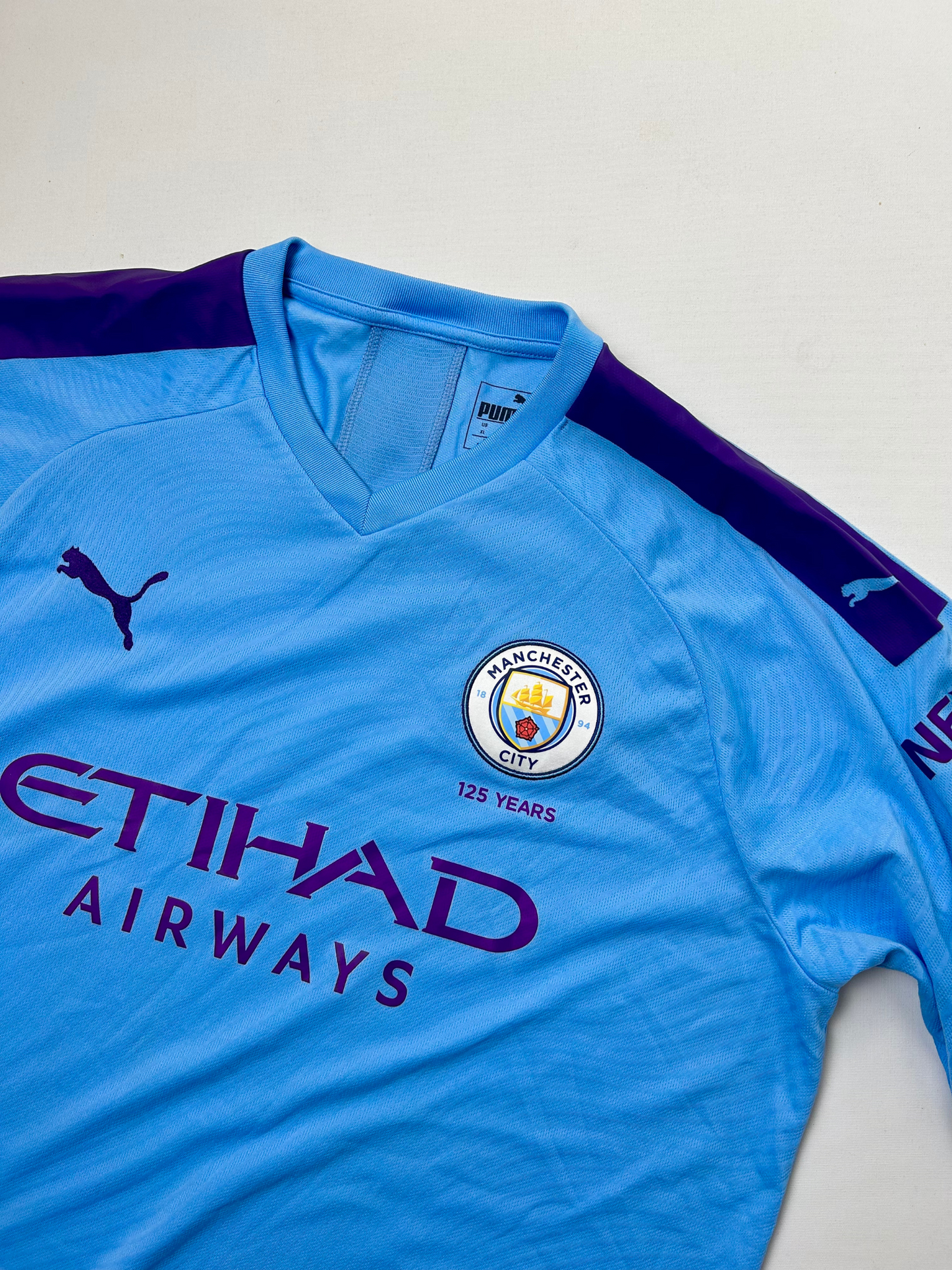 Manchester City Home #47 Foden 2019-2020 XL