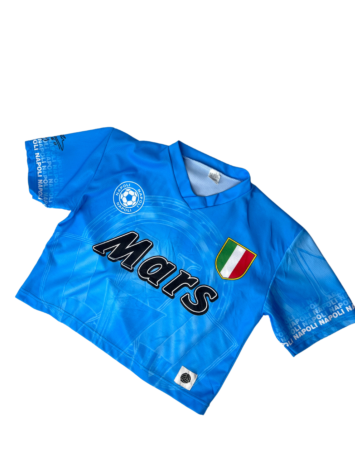 Napoli #10 Maradona Crop Top M