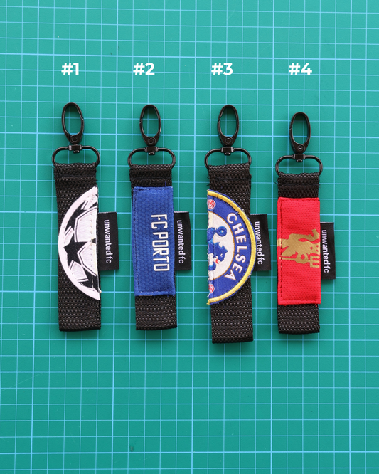 Off-cut Fabric Keyholders Batch #003 - Unwanted FC
