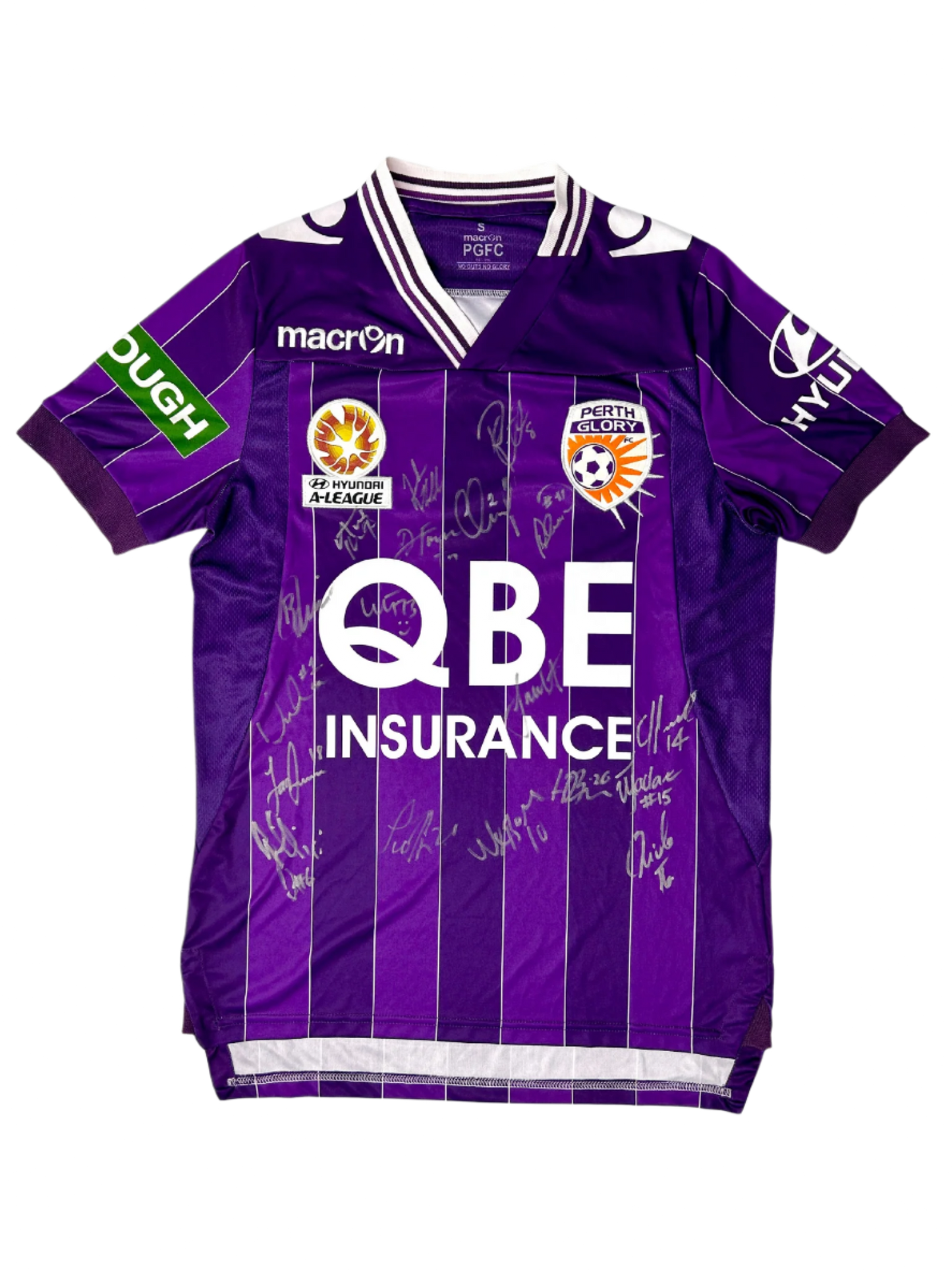 Perth Glory Home 2014-2015 Signed S