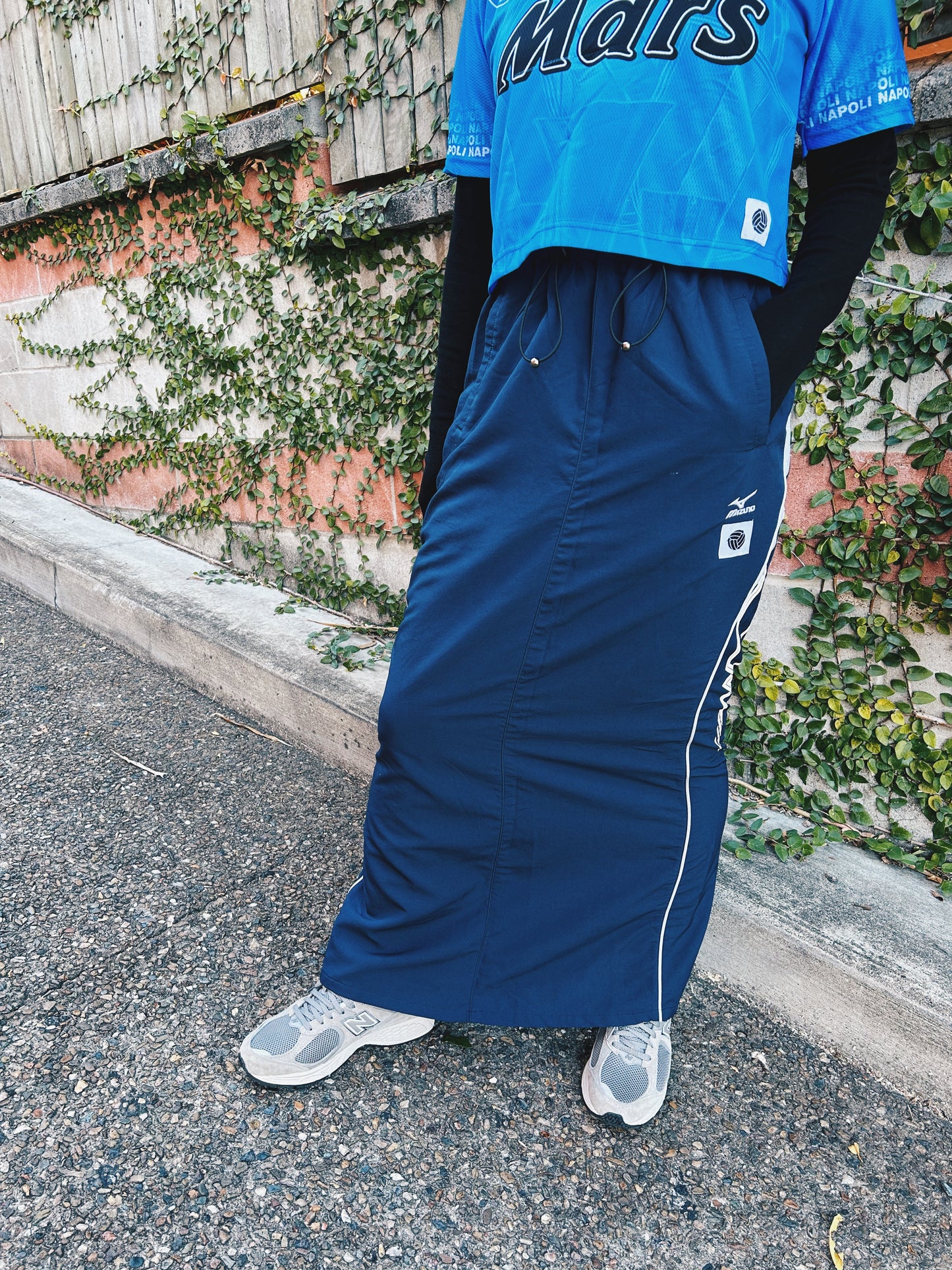 Reworked Mizuno Maxi Skirt S