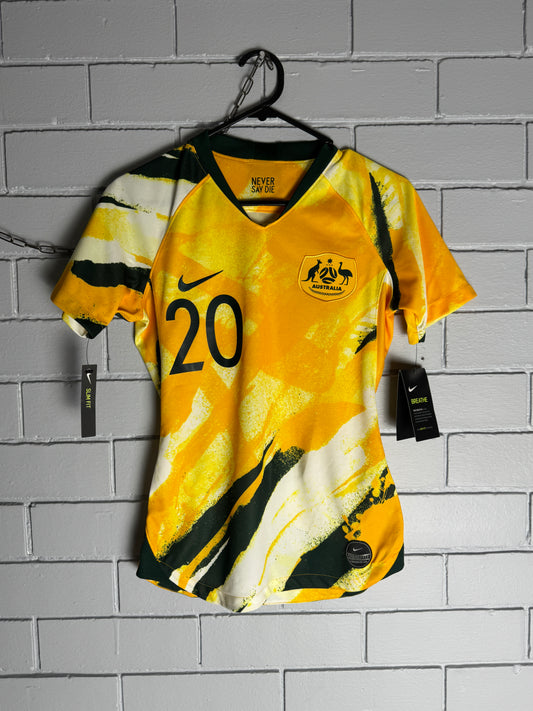 Matildas Home #20 Kerr 2019-2020 (Women's XS) - Unwanted FC