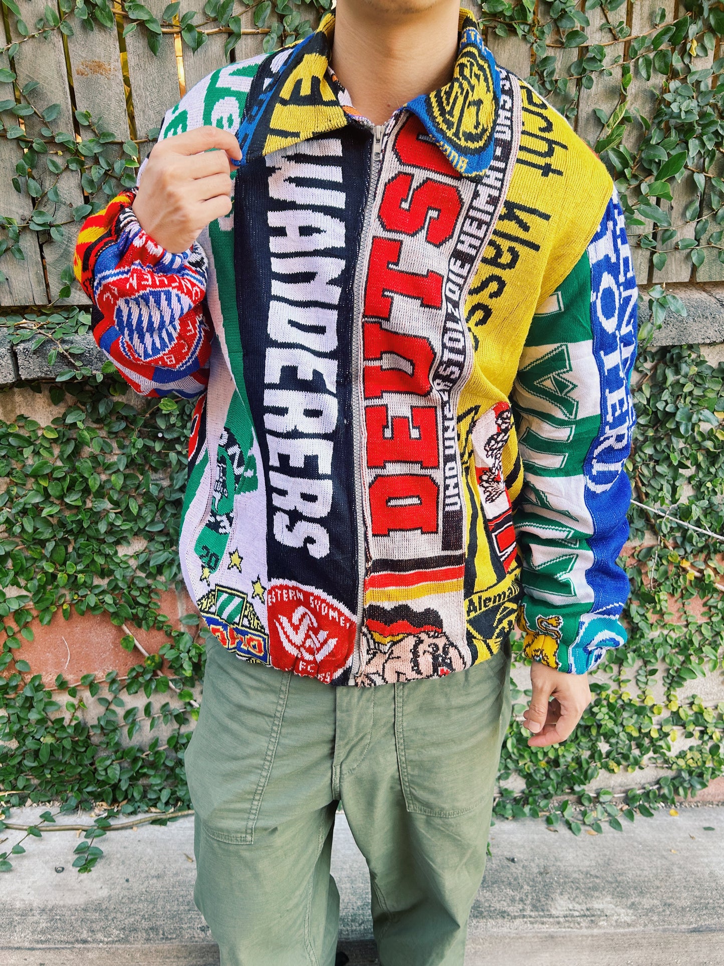 Reworked Scarf Jacket #2 M