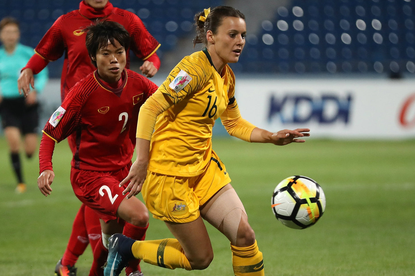 Matildas Home #16 Raso 2018 Women's M