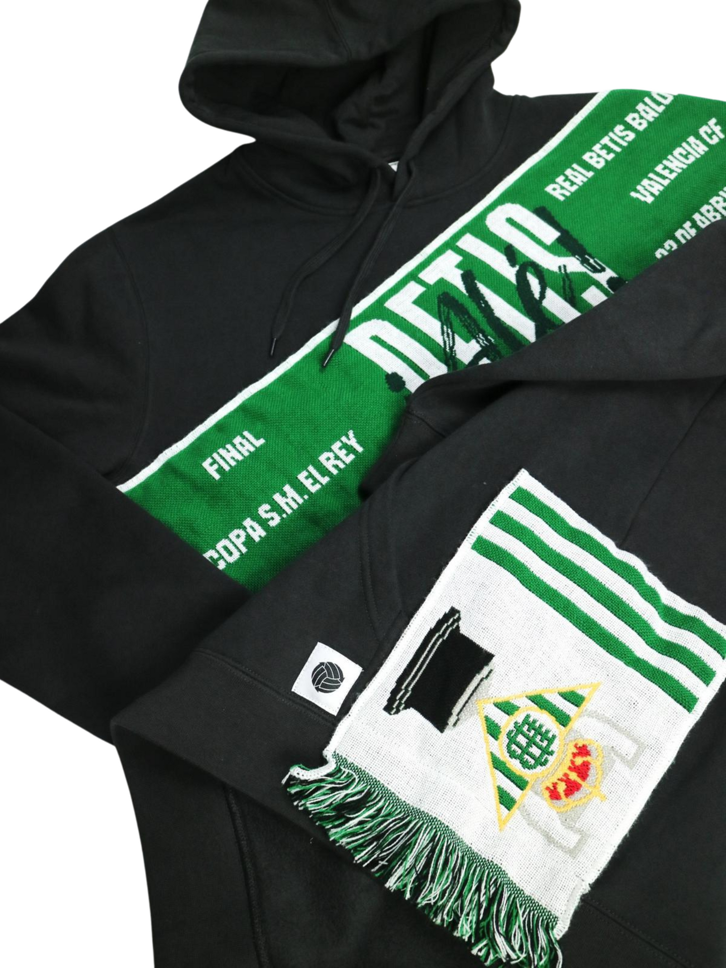 Real Betis Scarf Hoodie - L