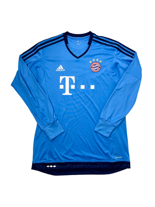 Bayern Munich #1 Neuer GK Kit 2015-2016 L