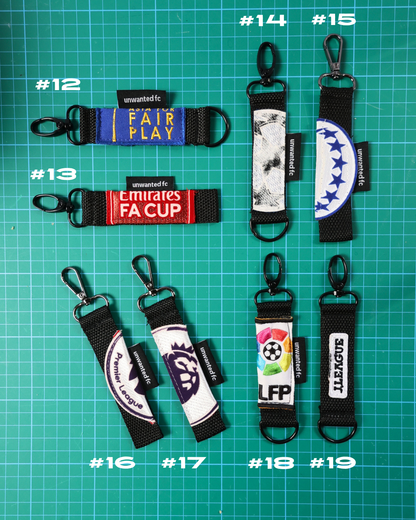 Off-cut Fabric Keyholders Batch #004 - Unwanted FC