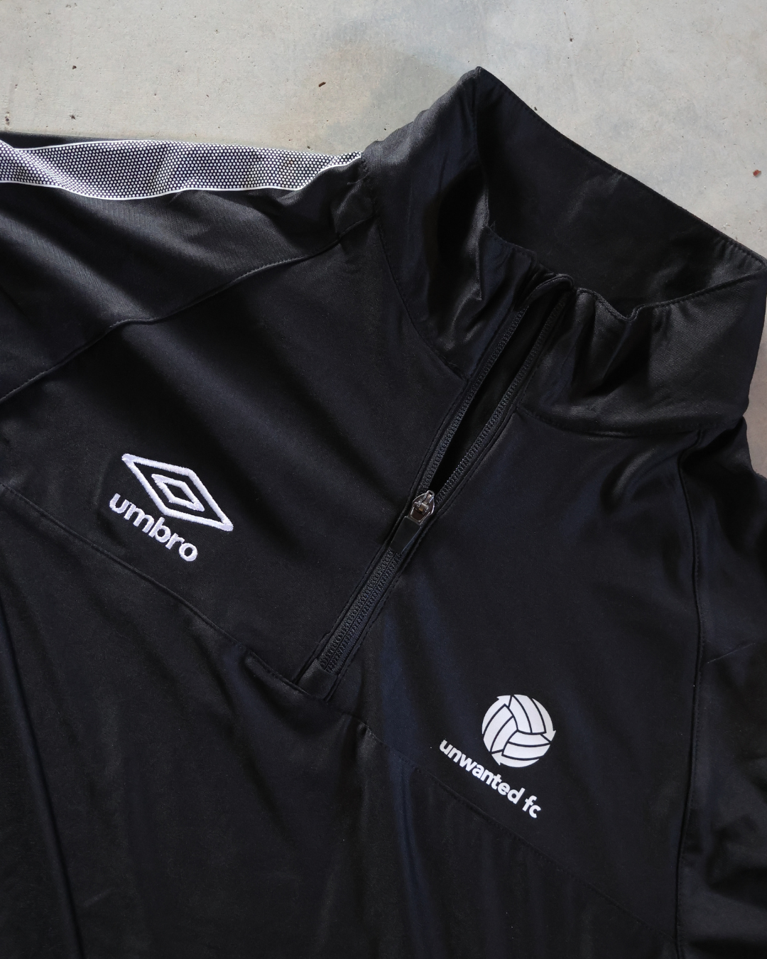 Unwanted FC Umbro Quarter Zip