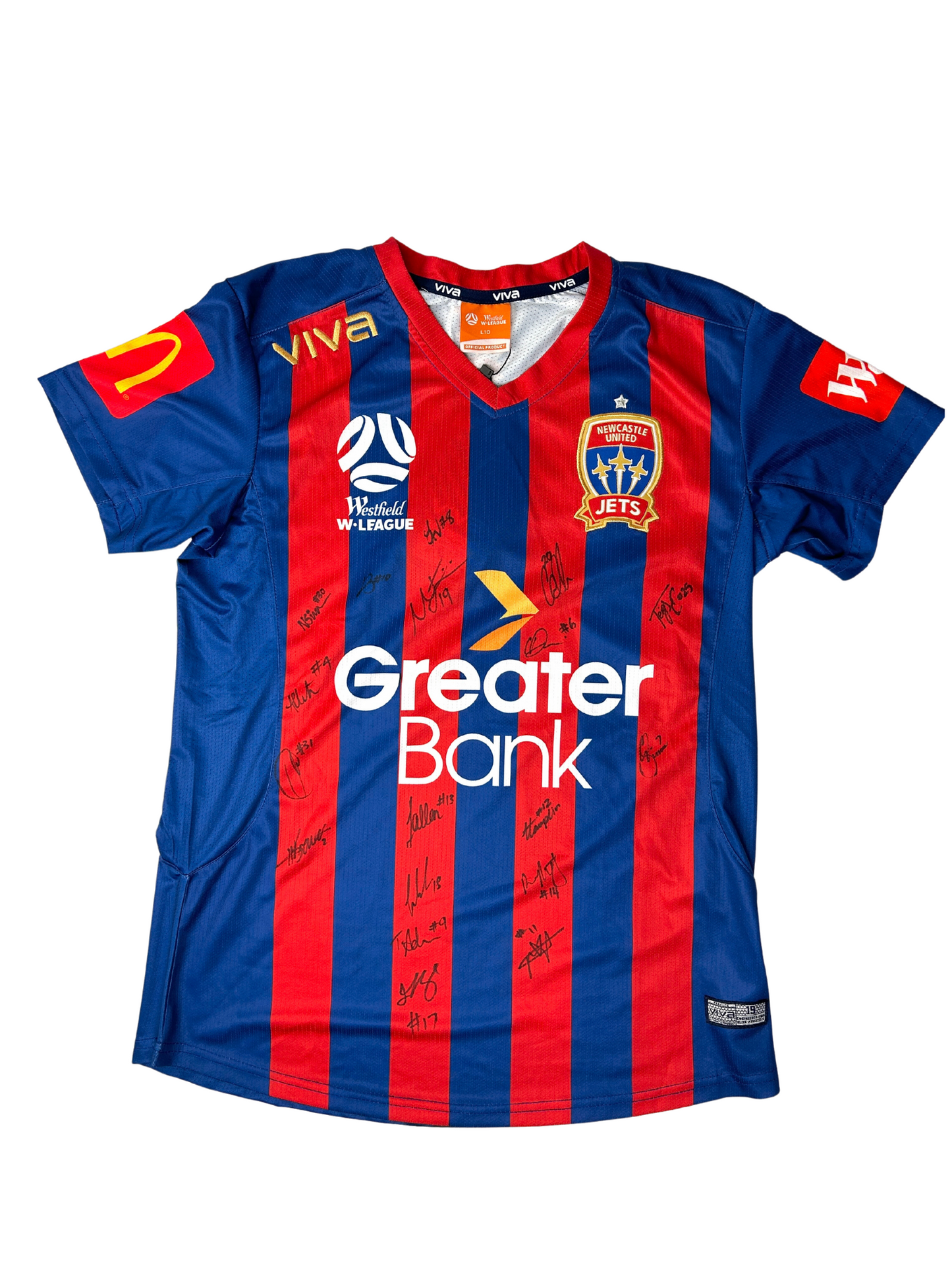 Newcastle Jets Home 2019-2020 Signed Women's L