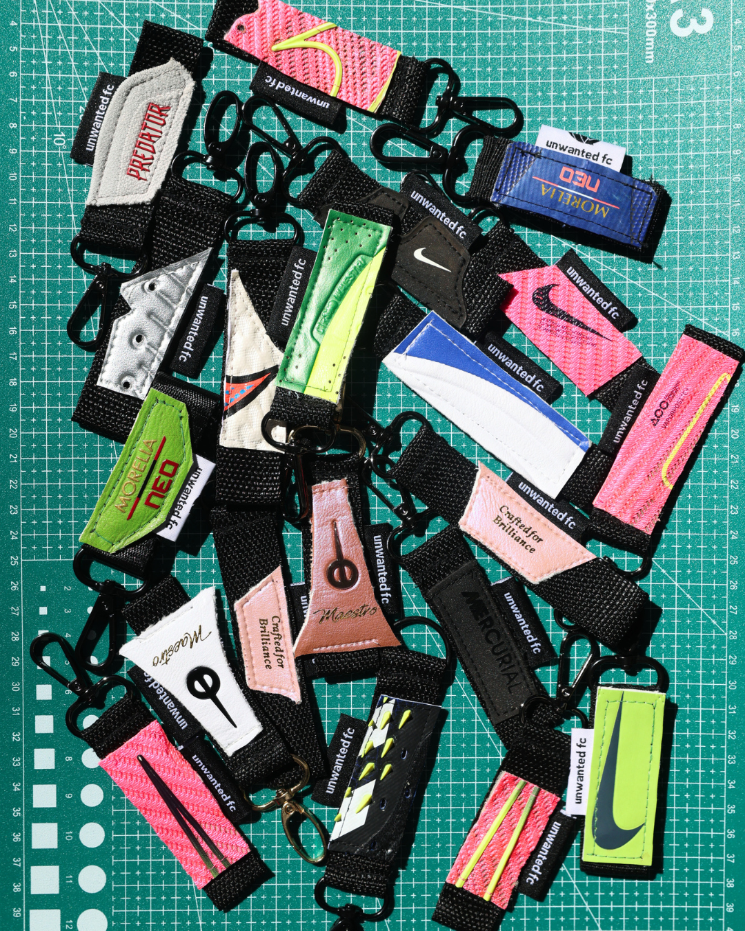 Football Boot Keyholders - Unwanted FC