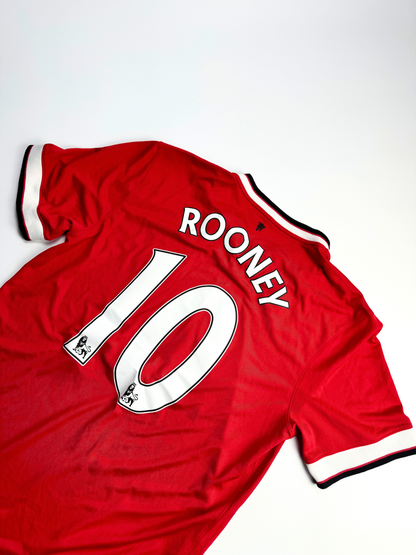 Manchester United Home #10 Rooney 2014-2015 L