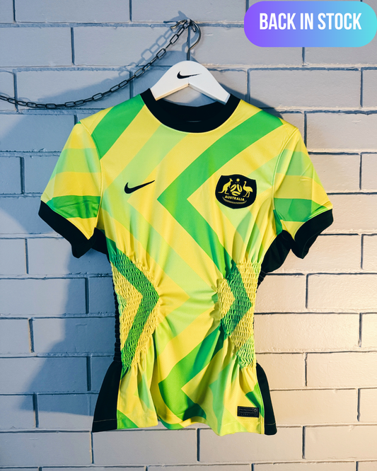 Australia Home Kit Reworked - Shirred Sides - Unwanted FC