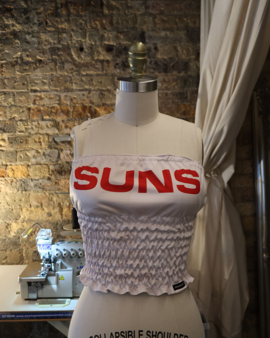 Gold Coast SUNS AFL Reworked Tube Top (XS)