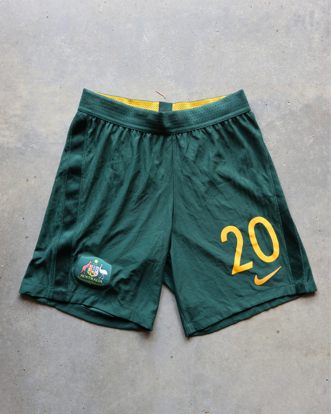 Australia #20 Player Issue Shorts 2020-21 M