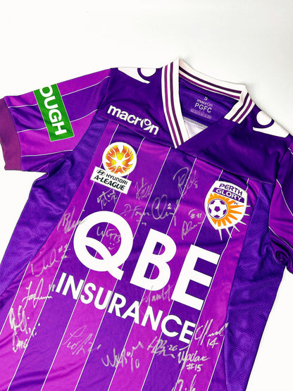 Perth Glory Home 2014-2015 Signed S