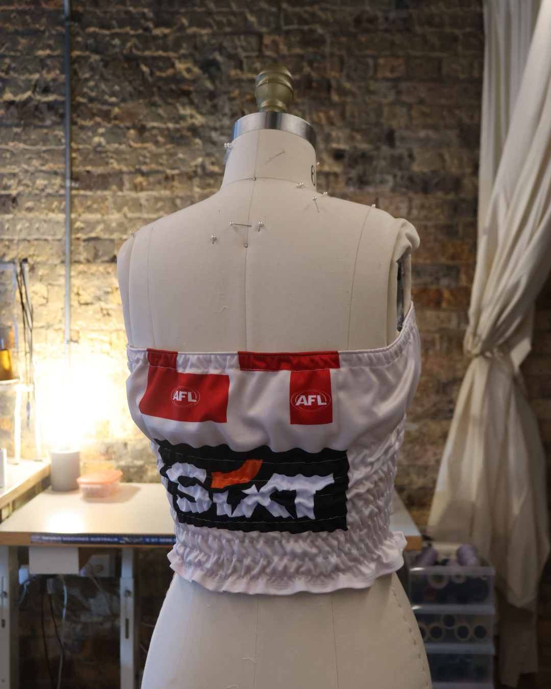 Gold Coast SUNS AFL Reworked Tube Top (XS)