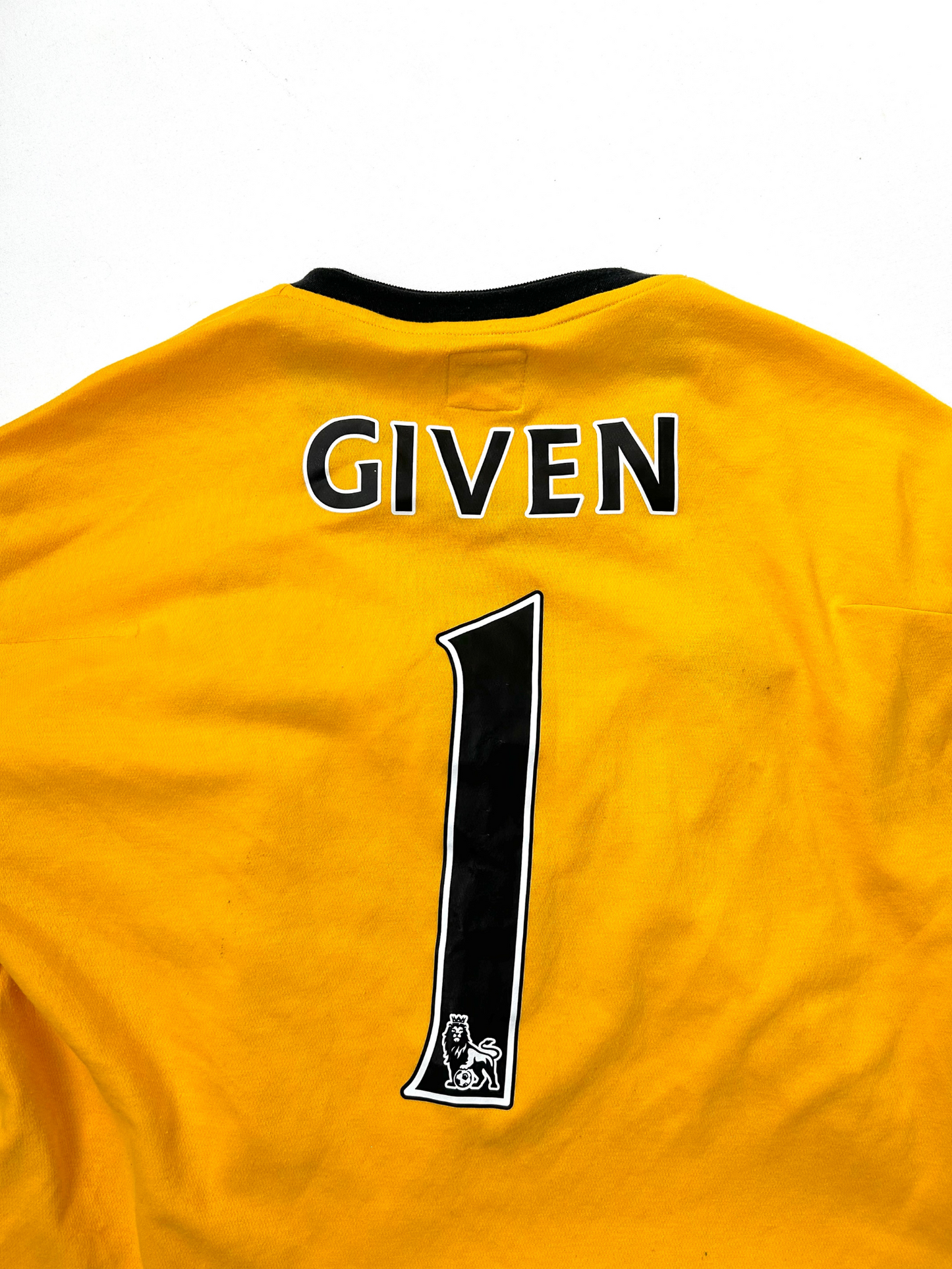 Manchester City #1 Given GK Long Sleeve 2009-2010 XL