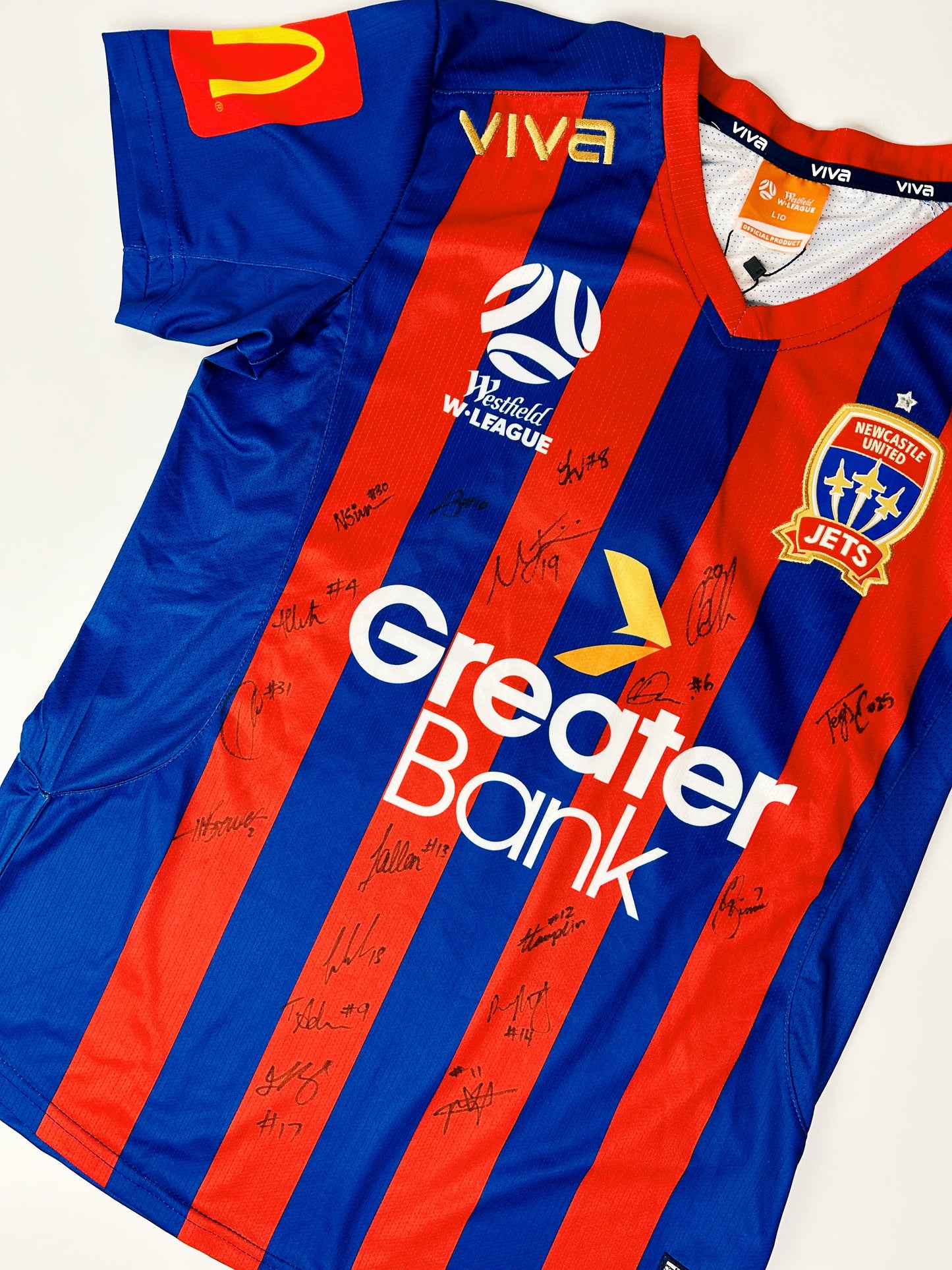 Newcastle Jets Home 2019-2020 Signed Women's L