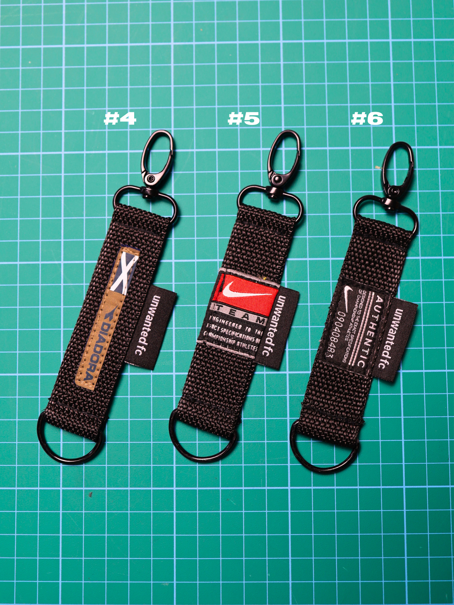 Off-cut Fabric Keyholders