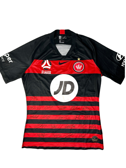 Western Sydney Wanderers Home 2019-2020 Signed L