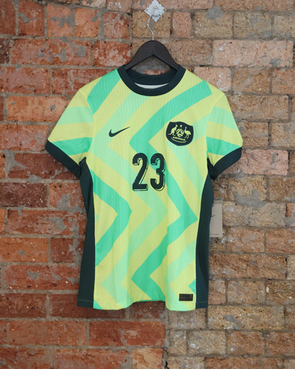 Australia Home #23 Cooney-Cross Authentic 2025-26 Womens M - Unwanted FC