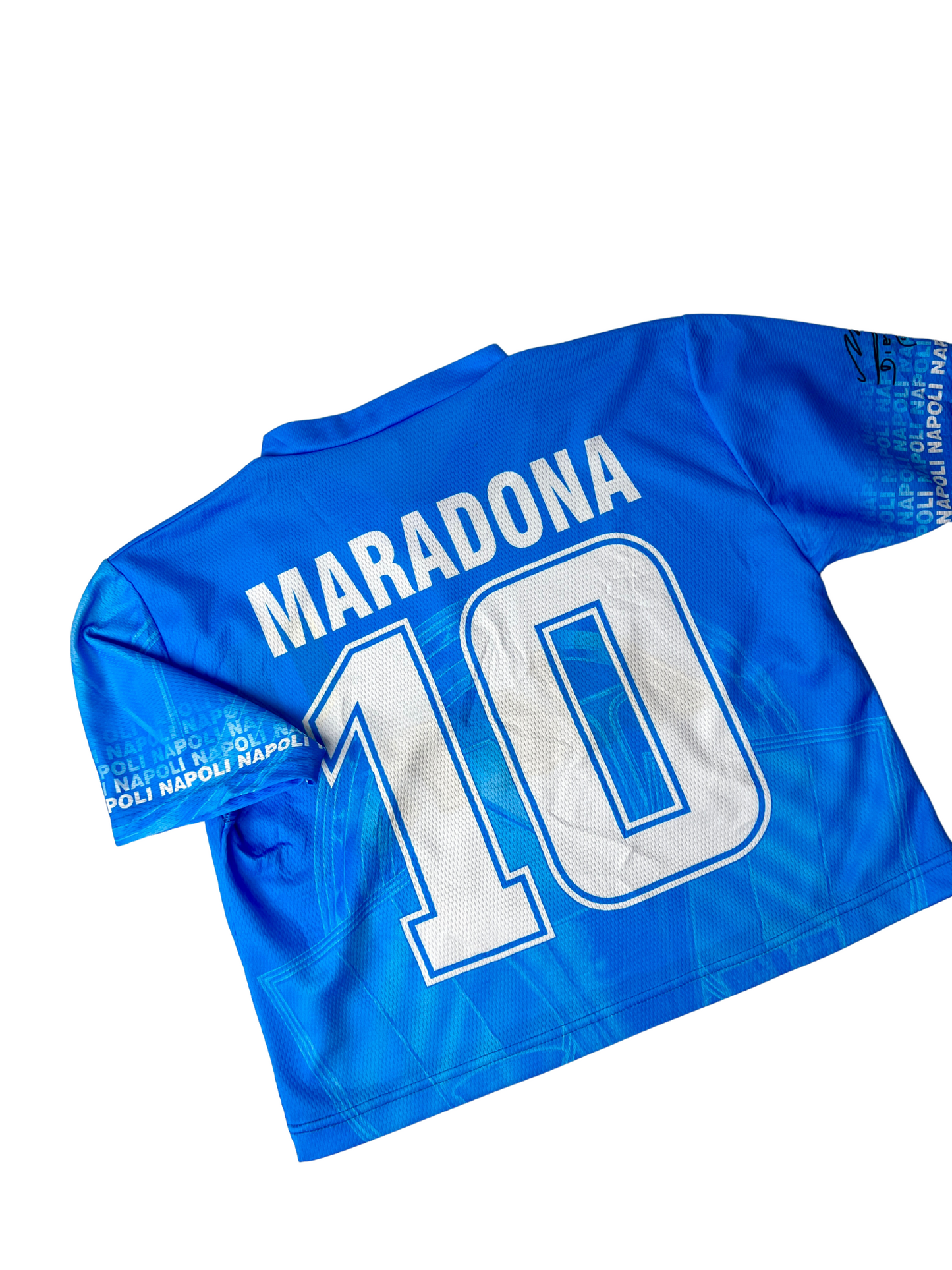 Napoli #10 Maradona Crop Top M