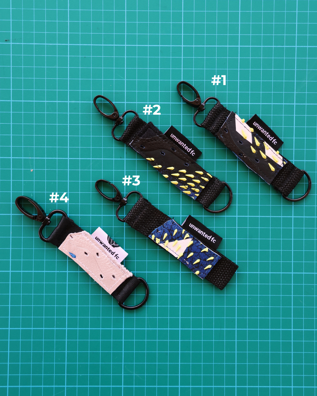 Football Boot Keyholders - Unwanted FC