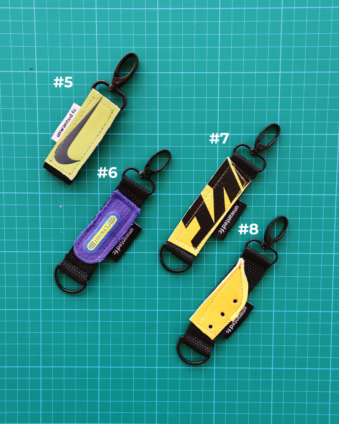 Football Boot Keyholders - Unwanted FC