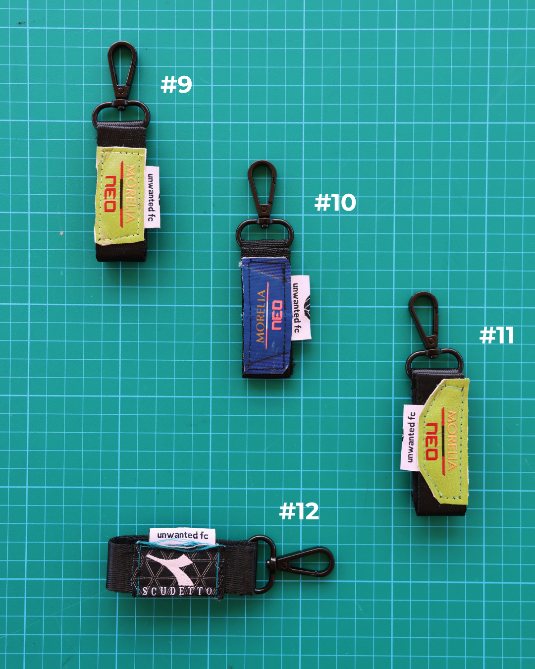 Football Boot Keyholders - Unwanted FC