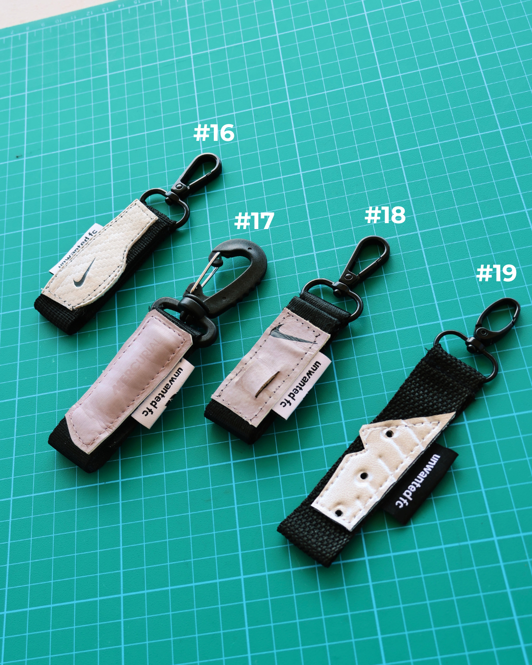 Football Boot Keyholders - Unwanted FC