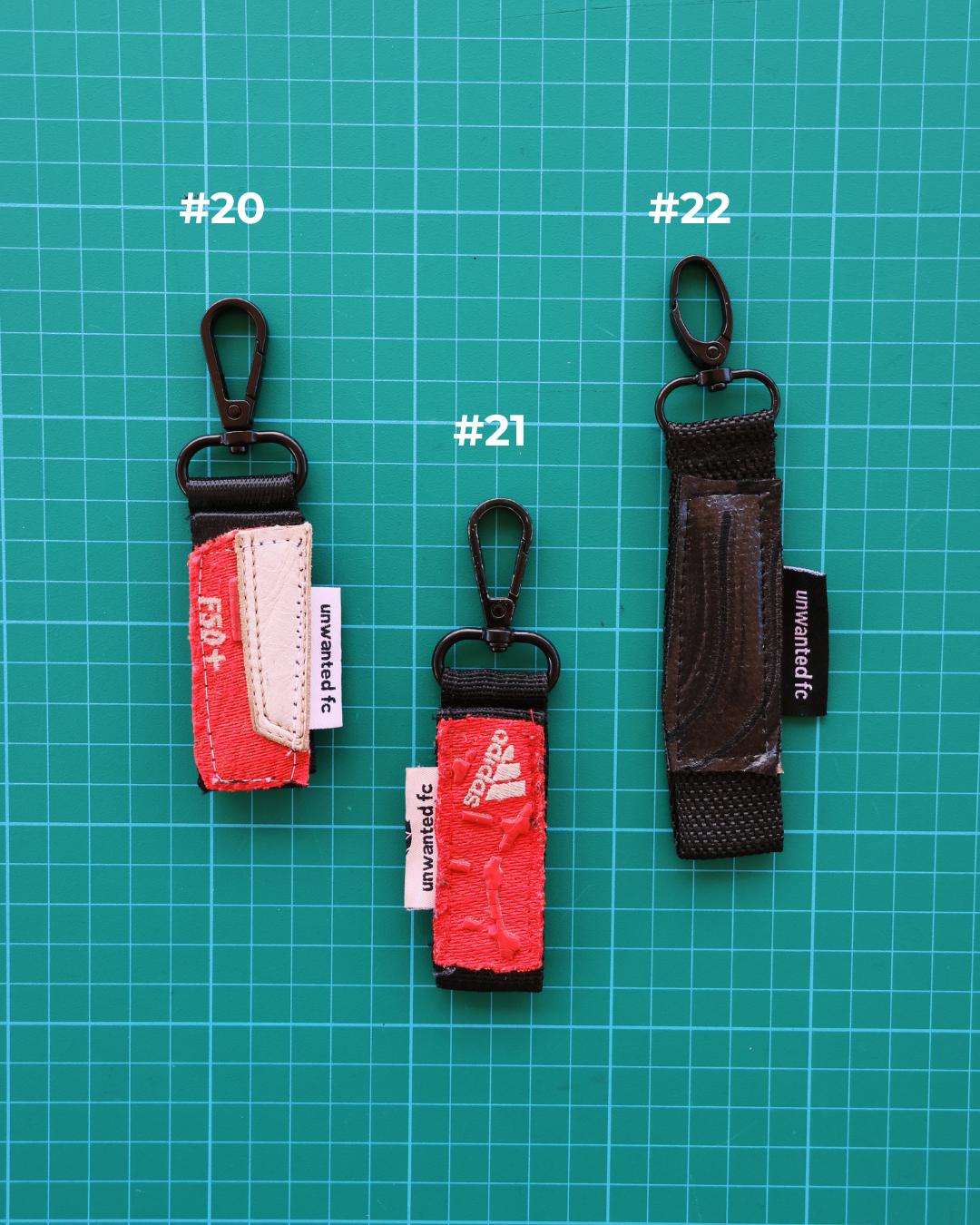 Football Boot Keyholders - Unwanted FC