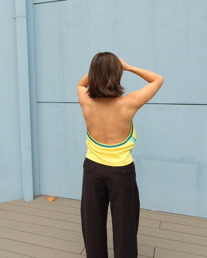 Brazil Halter Neck Crop