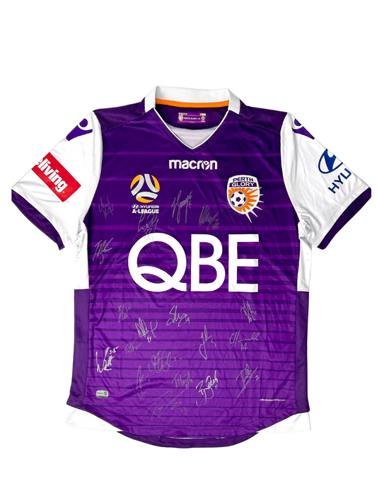 Perth Glory Home 2018-2019 Signed L