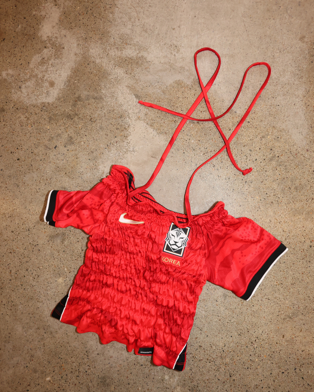 South Korea Home Shirred Crop (Womens S) - Unwanted FC