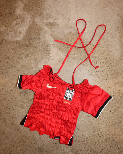 South Korea Home Shirred Crop (Womens S) - Unwanted FC