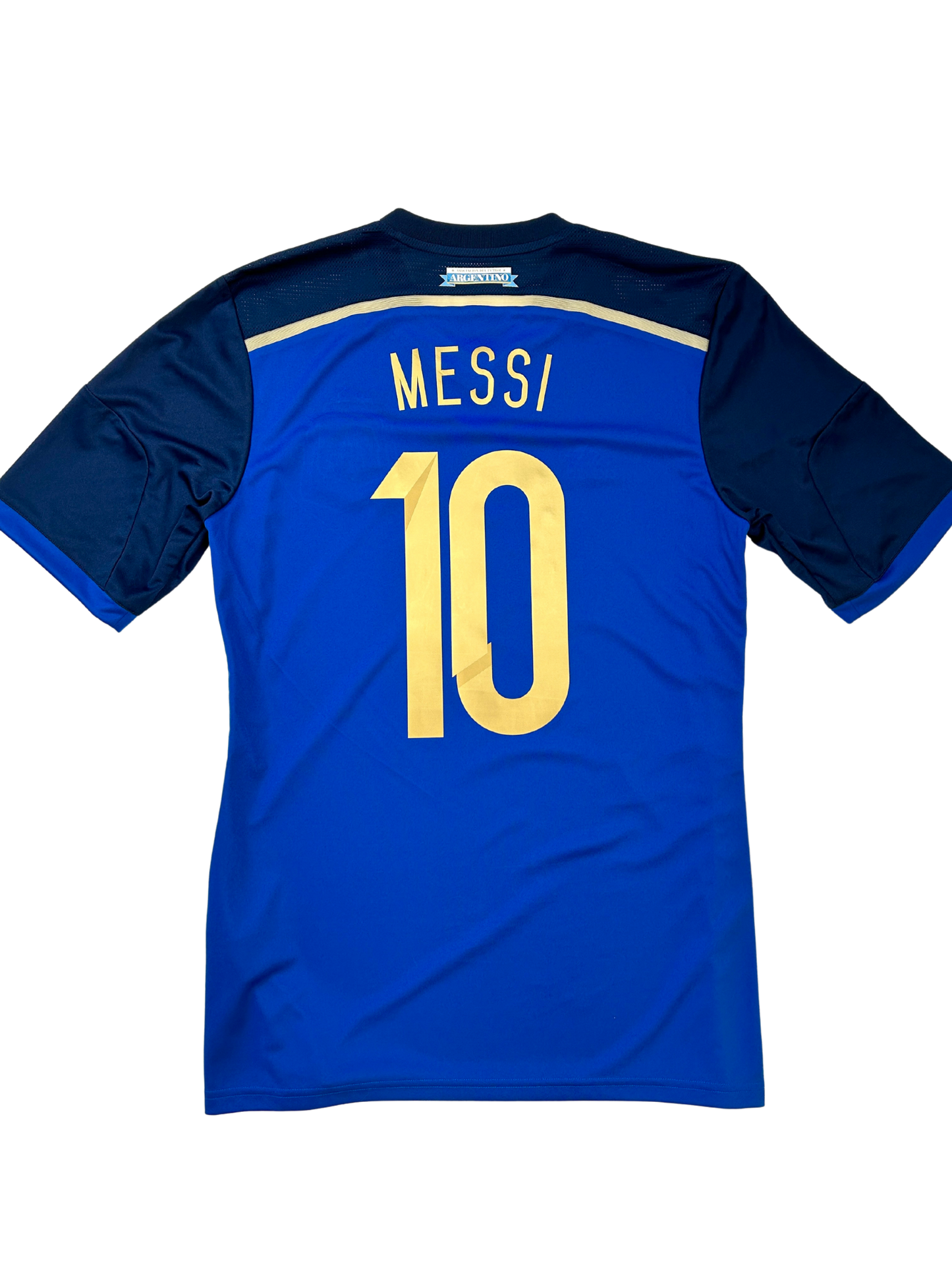 Argentina Away #10 Messi 2014 World Cup M