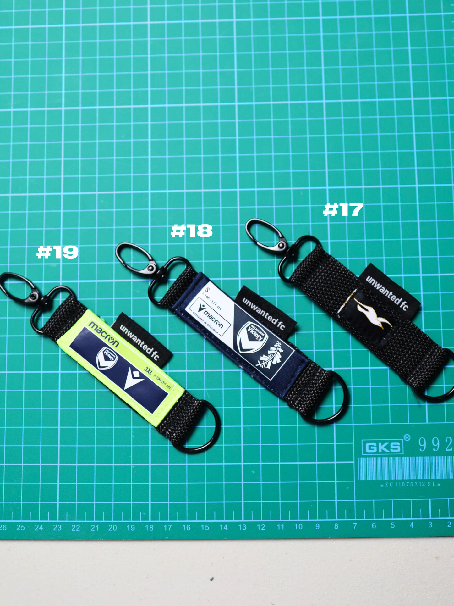 Off-cut Fabric Keyholders