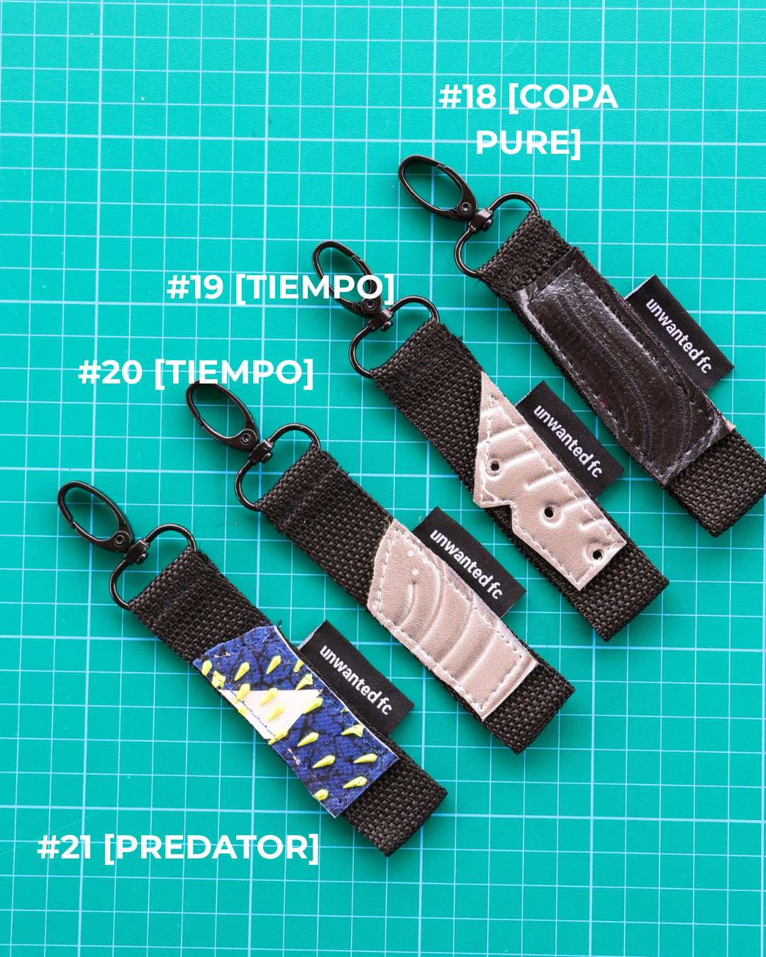 Off-cut Fabric Keyholders Batch #003