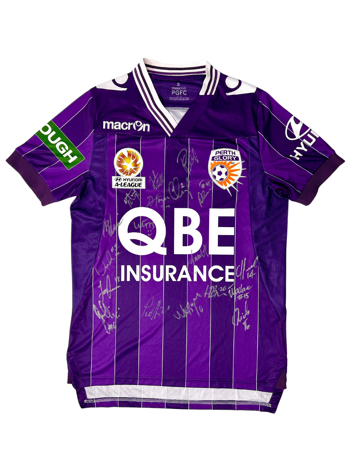 Perth Glory Home 2014-2015 Signed S