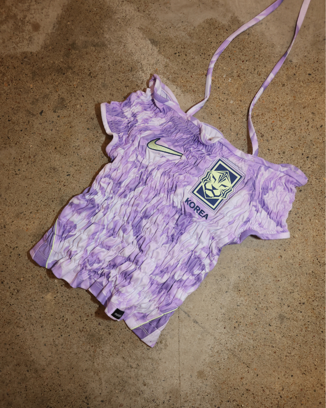 South Korea Away Shirred Crop (Womens XS)