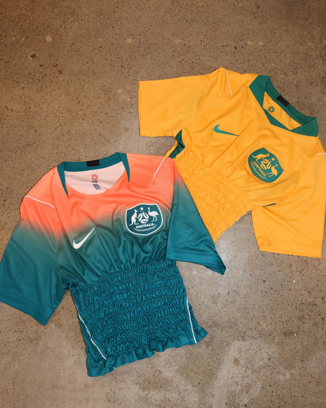 Australia Away - Shirred Waist