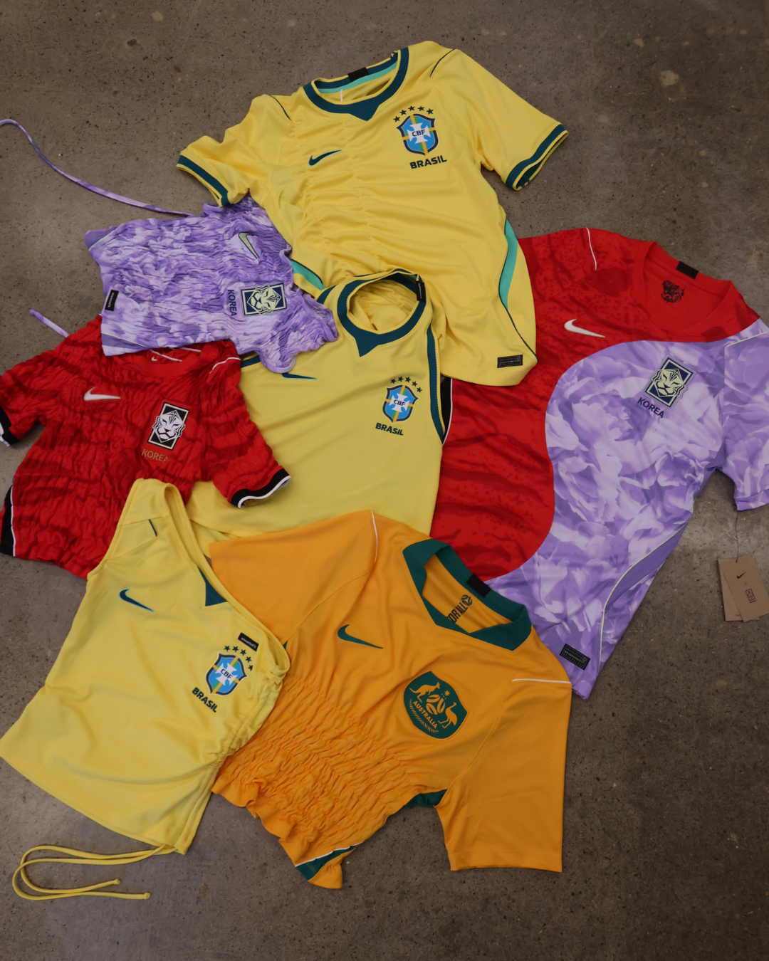 South Korea Home Shirred Crop (Womens S)