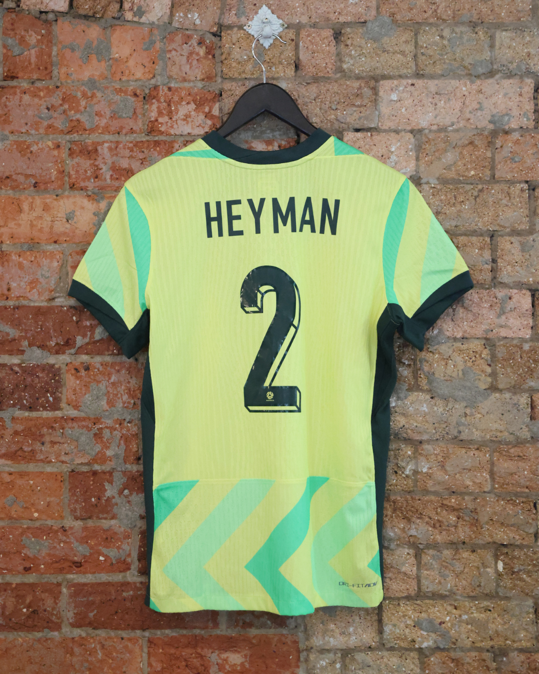 Australia Home #2 Heyman Authentic 2025-26 Womens M - Unwanted FC