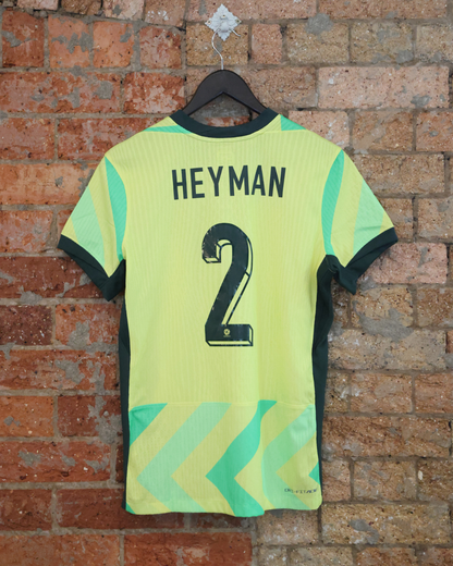 Australia Home #2 Heyman Authentic 2025-26 Womens M - Unwanted FC