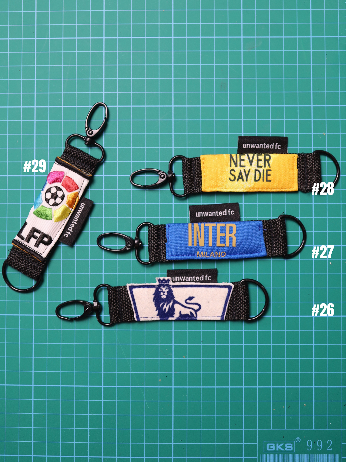 Off-cut Fabric Keyholders