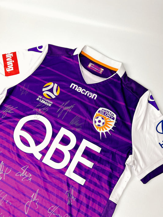 Perth Glory Home 2018-2019 Signed L